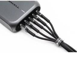 Kabel USB ForCell USB-A - USB-C 3 m Czarny