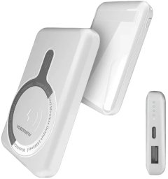 POWERBANK DENMEN BATERIA AWARYJNA 10000mAh +15W MAGSAFE USB + TYP-C