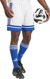 Spodenki męskie adidas Squadra 25 biało-niebieskie JH3409 M
