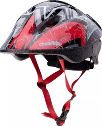 Dziecięcy kask rowerowy na rolki hulajnogę Coolslide Swish rozmiar M 52-56 cm