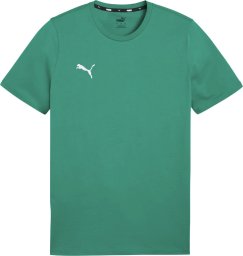 Koszulka męska Puma Team Goal Casuals Tee zielona 658615 05 L
