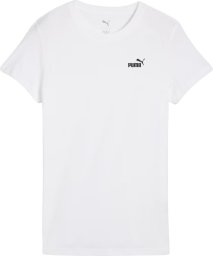 Koszulka damska Puma ESS Small No.1 Logo Tee biała 682372 02 L