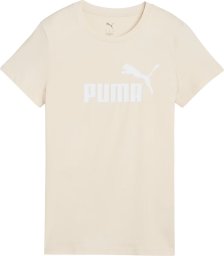Koszulka damska Puma ESS No.1 Logo Tee beżowa 682371 87 M