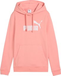 Bluza damska Puma ESS No.1 Logo Hoodie łososiowa 682391 18 S