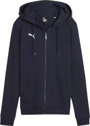 Bluza damska Puma Team Goal Casuals Hooded granatowa 658597 06 L
