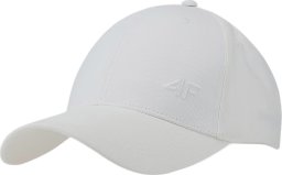 Czapka z daszkiem 4F U367 złamana biel 4FWSS25ACABU367 11S S/M