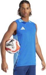 Koszulka męska adidas Tiro 24 Competition Training Sleeveless Jersey niebieska IR5475 2XL