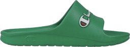 Klapki męskie Champion Cabana Slide zielone S22413 GS130 41