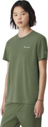 Koszulka damska Champion SS Tee zielona 118091 GS136 2XL