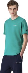 Koszulka męska Champion SS Tee zielona 220264 GS130 XL