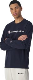 Bluza męska Champion Crewneck Sweatshirt granatowa 220727 BS501 M