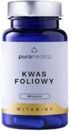 Kwas foliowy 60 kapsułek - PUROMEDICA
