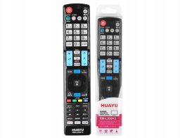 HQ LXHL930 LG TV remote control LCD RM-L930 / SMART / Netflix / Black