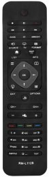 HQ LXP1128 TV remote control PHILIPS LCD/LED RM-L1128 Black