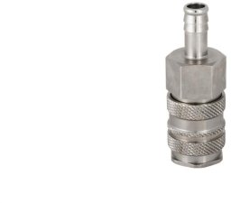 Szybkozłącze pneumatyczne DN10 typ 27, do węża fi 16 mm, gniazdo szybkozłącza, mosiądz/stal