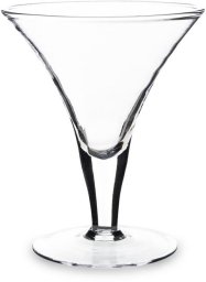 Szklany Kielich Martini Na Wysokiej Nóżce