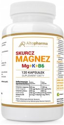 ALTOPHARMA_Magnez Skurcz + potas + witamina B suplement diety 120 kapsułek