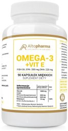 ALTOPHARMA_Omega 3 + Witamina E 1000mg suplement diety 90 kapsułek