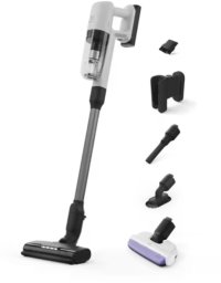 Electrolux EP71HB14UV, Stick vacuum, Bagless, Cream, 0.3 L, 11.5 l/s, Rectangular