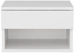 BEDSIDE TABLE WHITE 29X44.6X31.9CM