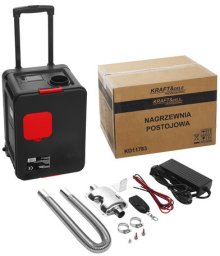 MOBILNA NAGRZEWNICA OGRZEWANIE POSTOJOWE OLEJOWA LCD 9kW PILOT 12/24/230V KD11783