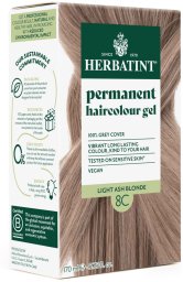 Herbatint Trwała Ziołowa farba do włosów 170ml Jasny Popielaty Blond  (8C )