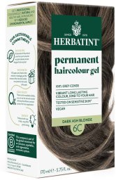 Herbatint Trwała Ziołowa farba do włosów 170ml Ciemny Popielaty Blond ( 6C )