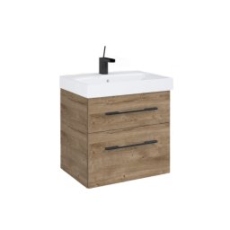 Topeshop AQ.401-169122 / AQUAFORM / MADRID / SZAFKA PODUMYWALKOWA WISZĄCA 2S 60X41,8X54 DĄB CANELLA PDW /