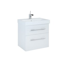 AQ.401-164343 / AQUAFORM / MADRID / SZAFKA PODUMYWALKOWA WISZĄCA 2S 60X41,8X54 WHITE HG PDW /