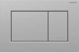 115.660.JQ.1 / GEBERIT / SIGMA01 / PRZYCISK URUCHAMIAJĄCY PRZEDNI CHROM MAT EASY-TO-CLEAN PROSTOKĄTNY /