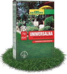 Trawa Uniwersalna Centnas Mieszanka Nasiona 1KG 40 m Odporna Na Deptanie