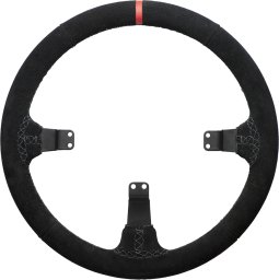 Asetek SimSports Lenkradkranz, gewölbt, 340 mm - schwarz, wildleder