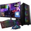 ZESTAW GAMINGOWY RYZEN 7 GEFORCE RTX 4070 32GB RAM 1TB NVMe WINDOWS WiFi