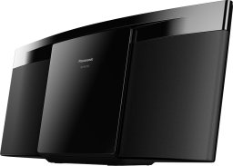 Panasonic SC-HC212, Home audio micro system, Black, 1 discs, 20 W, 1-way, 8 cm