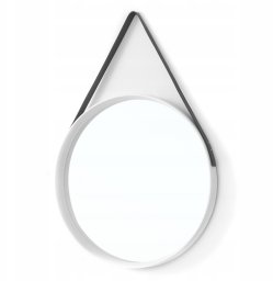 Lustro dekoracyjne wiszące, Ø 53 cm