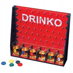 GRA Drinko IMPREZOWA ALKO-RULETKA Prezent SHOTY