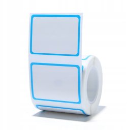 T-pack .NIIMBOT Etykiety Naklejki RFID 40*30mm RAMKA BLUE 230szt Seria B Oryginalne