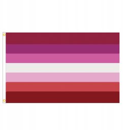 FLAGA TĘCZOWA LGBT DUŻA 90x150cm PANSEKSUALNOŚĆ F2