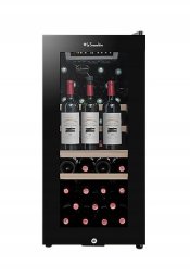 Z kodem MAJ - rabat 10% LS38BLACK winiarka wolnostojąca