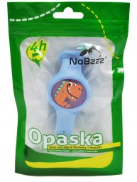 Tzmo ...NoBzzz OPASKA NA KOMARY i MESZKI DLA DZIECI Dino1