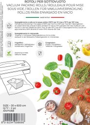 MagicVac 2 Vakuumierfolienrollen ANP 30 cm x 6 m