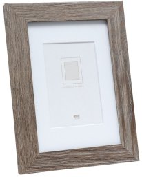 Ramka Deknudt S66KH3 P1 30x30 drewno szary z passepartout