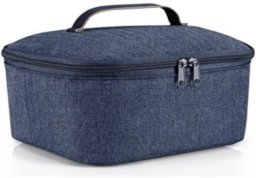 Reisenthel Coolerbag M Pocket herringb. blue