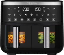 TESLA AirCook DualZone Q450 XXL beztłuszczowa frytkownica z podwójnym koszem