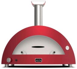 Alfa Forni Moderno 5 Pizze Hybrid Antik Rot