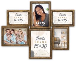 Ramka ZEP Amiens Galerie 15x20 3x10x15 2x13x18 Drewno ZL486