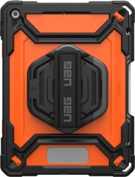 UAG Plasma HS Kickstand - obudowa ochronna z uchwytem do Apple Pencil, uchwytem na dłoń oraz podstawką do iPad 10.9" 10 generacja / 11" (A16) (orange/black)