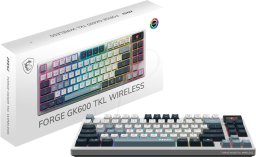 MSI FORGE GK600 TKL W SKY Gaming Keyboard Wireless