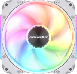 COUGAR Gehäuse Lüfter Apolar 120 ARGB, Reverse Blade, Weiß