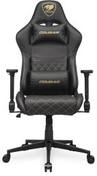 COUGAR Gaming-Stuhl Armor One V2 Gold, Schwarz